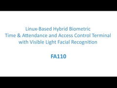 FA110 Presencia de tiempo más barata de cara y huellas dactilares con relevo