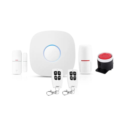 Puerta inalámbrica de la ayuda de sistema de alarma de la entrada de WiFi 4G G/M del Smart Home de Tuya/sensor de la ventana y detector de movimiento de PIR