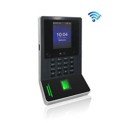 Control de acceso biométrico de huellas dactilares y sistema biométrico de asistencia de tiempo facial con puerto WiFi/TCP/IP/USB FA220