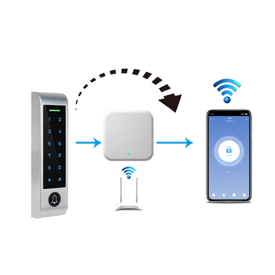 IP66 waterproof wireless TTLock Remote Control Smart Door Lock Standalone Keypad RFID Tuya WIFI Access Reader Door Bell