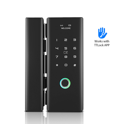 Tuya APP / huella digital / tarjeta IC / cerradura de puerta inalámbrica con timbre con llaves Seguridad