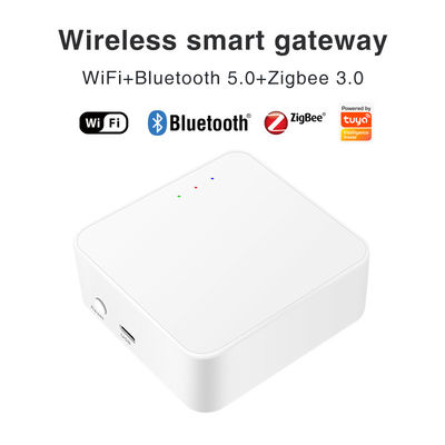 Seguridad inalámbrica elegante al por mayor Alexa Zigbee Control GR-H5TZ de la automatización del Smart Home del iot del eje de Tuya de la entrada de Wifi Zigbee